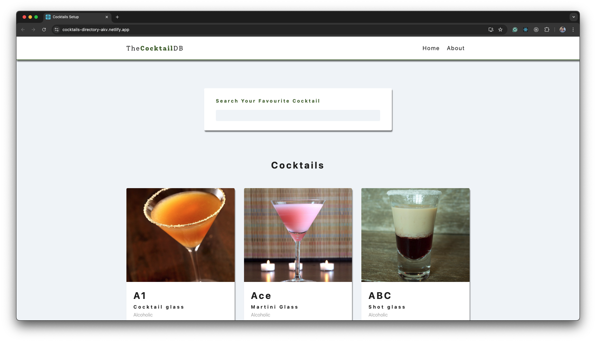 Cocktails Directory