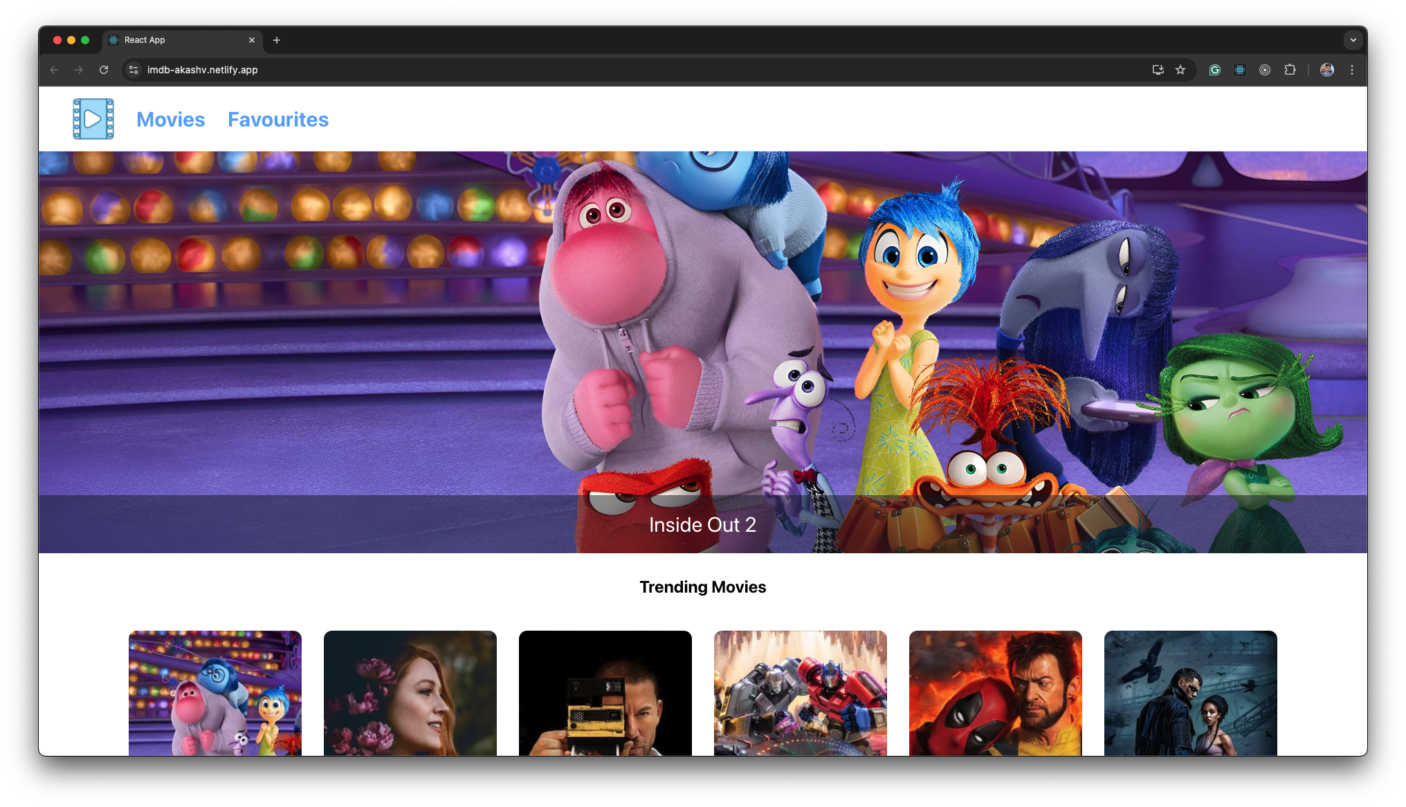 Movies Directory App (TMDB)